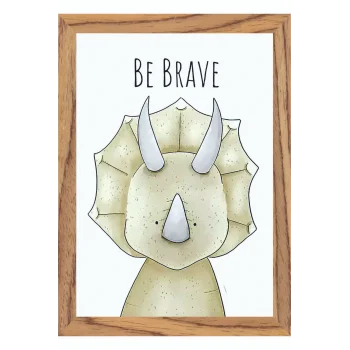 Çocuk Odası İngilizce Dekoratif Retro Mdf Tablo ( Çerçeve Görünümlü ) Hayvanlar