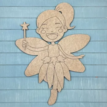 Ahşap Boyama Sihirli Kız