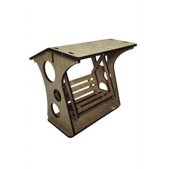 Ekonomik Boy Salıncak Boyama Seti | Çocuklar İçin Ahşap Boyama Etkinlik Ürünü | MDF Dekoratif Salıncak