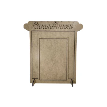 Büyük Boy Canım Annem Mozaik Çerçeve Seti | Anneler Günü Hediyelik Mozaik Etkinlik Ürünü | MDF Fotoğraf Çerçevesi