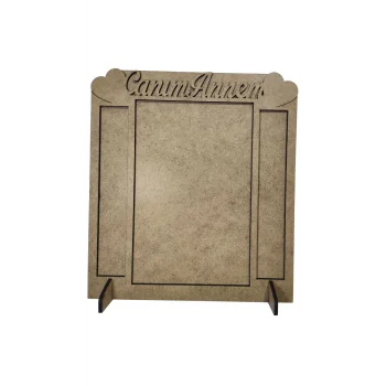 Canım Annem Mozaik Çerçeve Seti | Anneler Günü Hediyelik Mozaik Etkinlik Ürünü | MDF Fotoğraf Çerçevesi