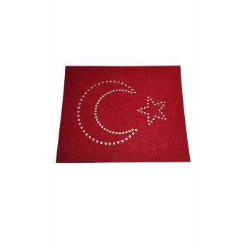 Keçe Türk Bayrağı Etkinlik Seti | Çocuklar İçin Eğitici El İşi ve Bayrak Etkinliği
