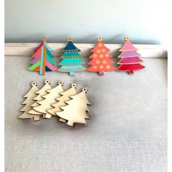 Ahşap Boyama Çam Ağacı