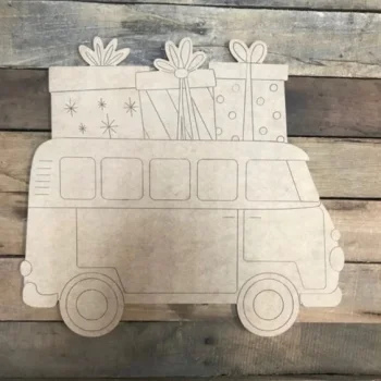 Ahşap Boyama Otobüs