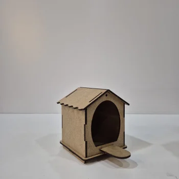 Ahşap Kuş Evi Boyama Seti | Çocuklar İçin Eğitici MDF Etkinlik | Demonte Kuş Yuvası (TOPTAN)