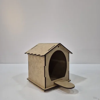 Ekonomik Boy Ahşap Kuş Evi Boyama Seti | Kuş Yuvası Atölye (TOPTAN)