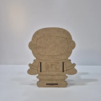 Astronot Figürlü Kalemlik Ahşap Boyama Seti | Çocuklar İçin Eğitici ve Eğlenceli Boyama Etkinliği | MDF Etkinlik Ürünü (TOPTAN)