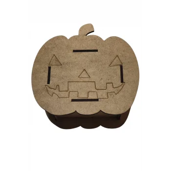 Balkabağı Kumbara – Ahşap Boyama Etkinlik Ürünü Etkinlik Seti