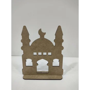 Cami Modeli Ahşap Boyama Seti | Çocuklar İçin Eğitici Dini Etkinlik Ürünü | MDF Maket Boyama Seti (TOPTAN)