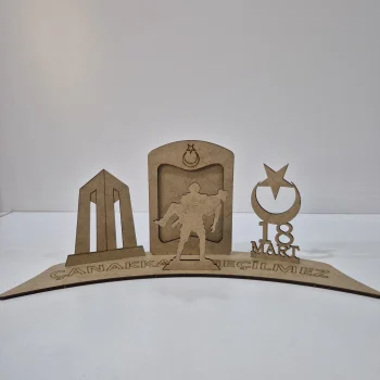 Çanakkale Geçilmez Ahşap Boyama Seti | Çocuklar İçin Tarihi ve Eğitici Etkinlik Ürünü | MDF Maket Boyama Seti (TOPTAN)