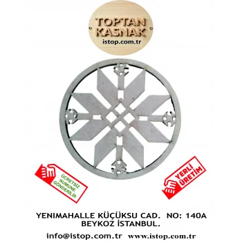 Geometrik Desenli Oval MDF Kasnak Dekoratif Ürün - 4 mm