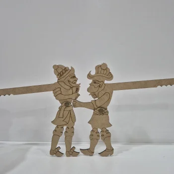 Hacivat Karagöz Ahşap Boyama Seti | Çocuklar İçin Eğitici Geleneksel Etkinlik | MDF Ramazan Boyama Ürünü (TOPTAN)