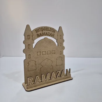 Hoş Geldin Ramazan Ahşap Boyama Seti | Çocuklar İçin Eğlenceli ve Eğitici Etkinlik | MDF Ramazan Etkinlik Ürünü (TOPTAN)