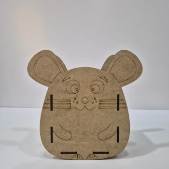 Kalemlik Fare Ahşap Boyama Seti | Çocuklar İçin Eğitici ve Eğlenceli Boyama Etkinliği | MDF Etkinlik Ürünü (TOPTAN)