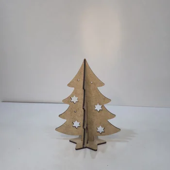 Çam Ağacı- Toptan Ahşap Boyama- Çocuk Atölye (TOPTAN)