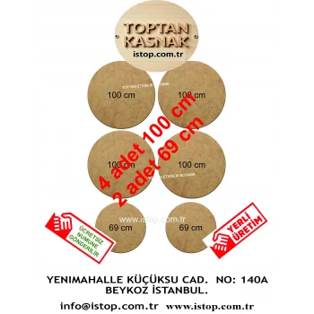MDF Boyama Seti – Toptan Ahşap Boyama Çemberler