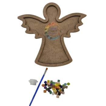 Melek Mozaik Baz | Mozaik Yapma Seti | Mozaik Taş Seti | Etkinlik Atölye