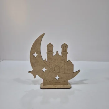 Ramazan Modeli Ahşap Boyama Seti | Çocuklar İçin Eğlenceli ve Eğitici Ramazan Etkinliği | MDF Dekoratif Ürün (TOPTAN)