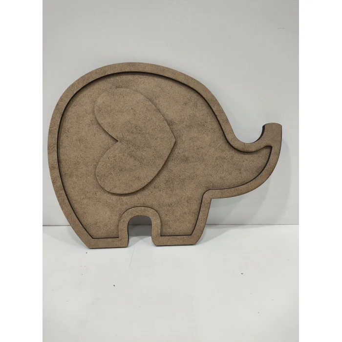 Fil Mozaik Yapma Seti | MDF Mozaik Baz | Mozaik Taş Etkinlik Ürünü