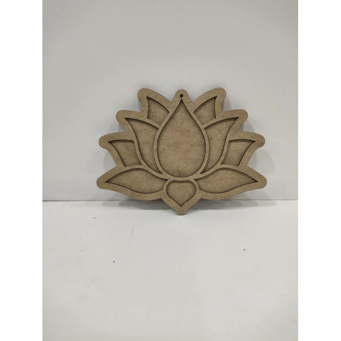 Lotus Mozaik Yapma Seti | MDF Mozaik Baz | Mozaik Taş Etkinlik Ürünü