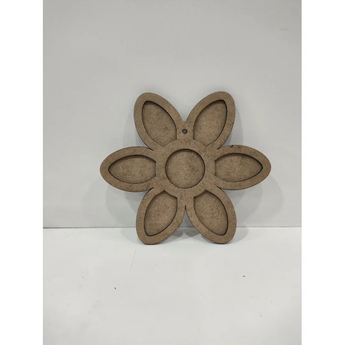 Papatya Mozaik Yapma Seti | MDF Mozaik Baz | Mozaik Taş Etkinlik Ürünü