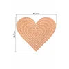Kalp Şeklinde MDF Kasnak Seti - 4 mm