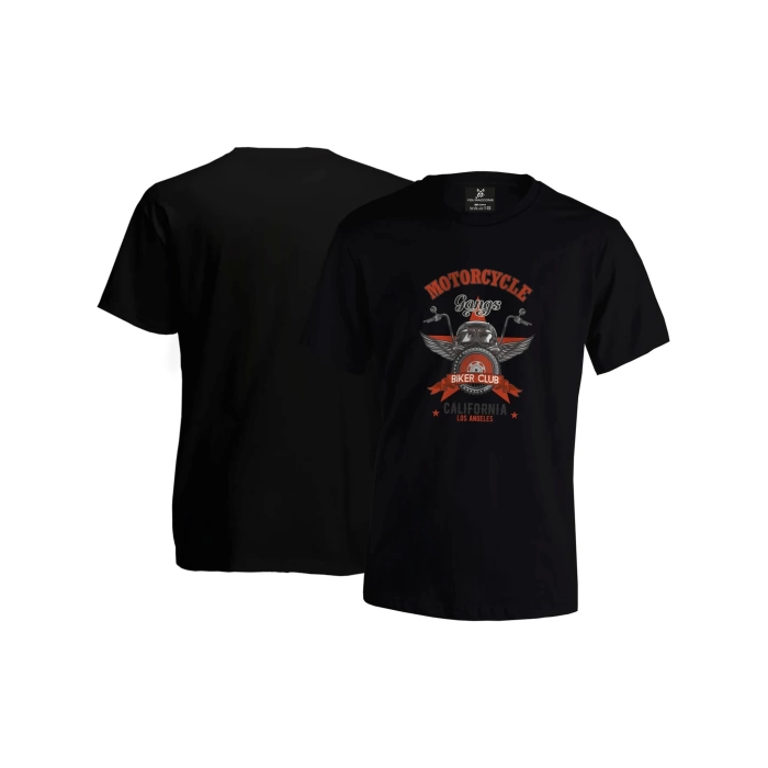 Biker Club Unisex T-shirt - Siyah