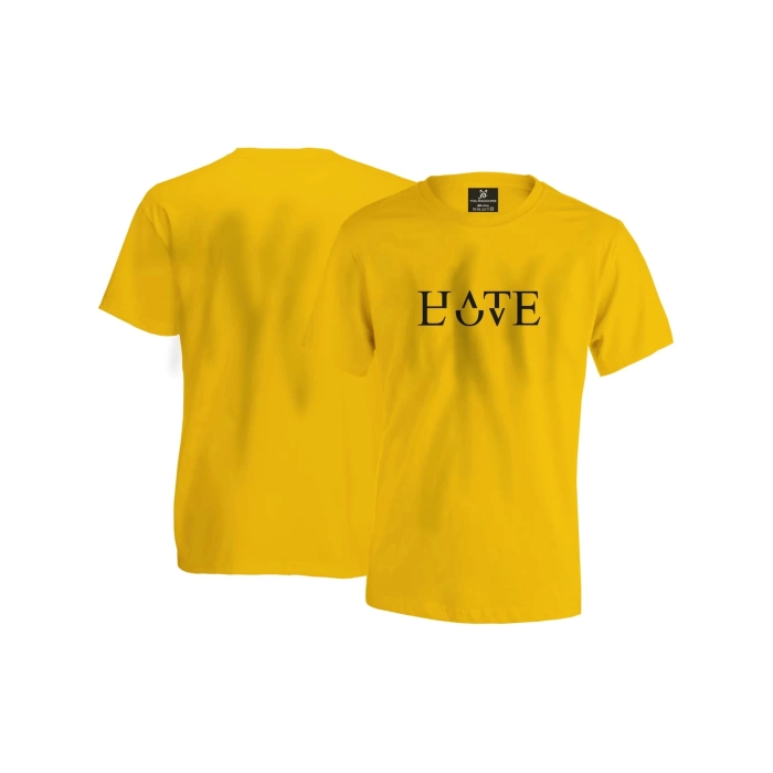 Hate Love Unisex T-shirt - Sari