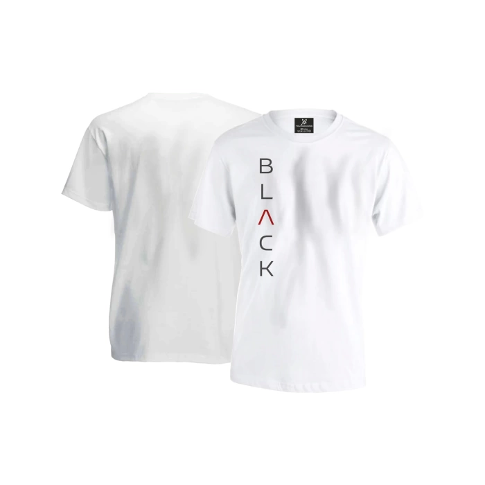 Black Unisex T-shirt - Beyaz