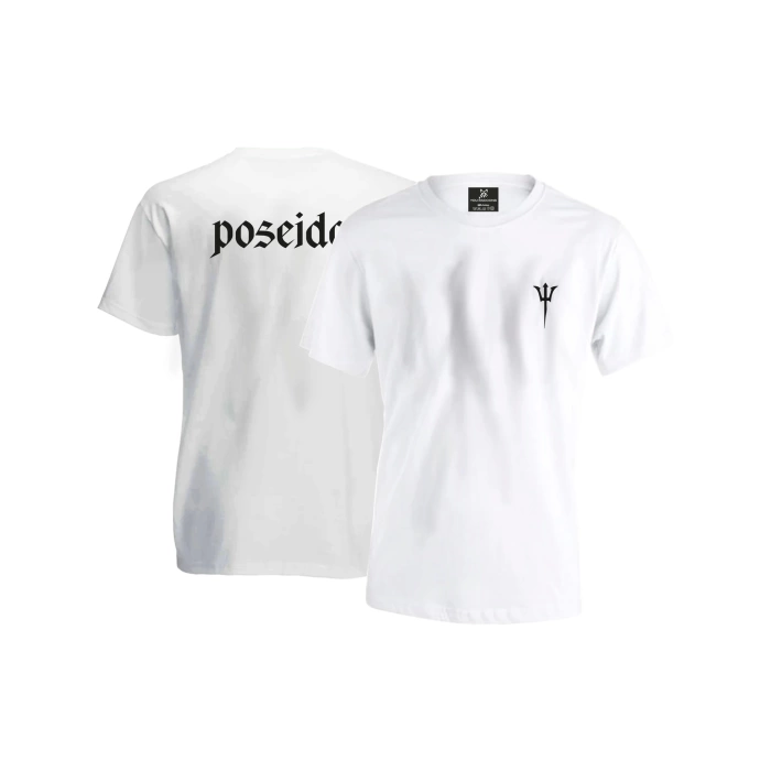 Poseidon Unisex T-shirt - Beyaz