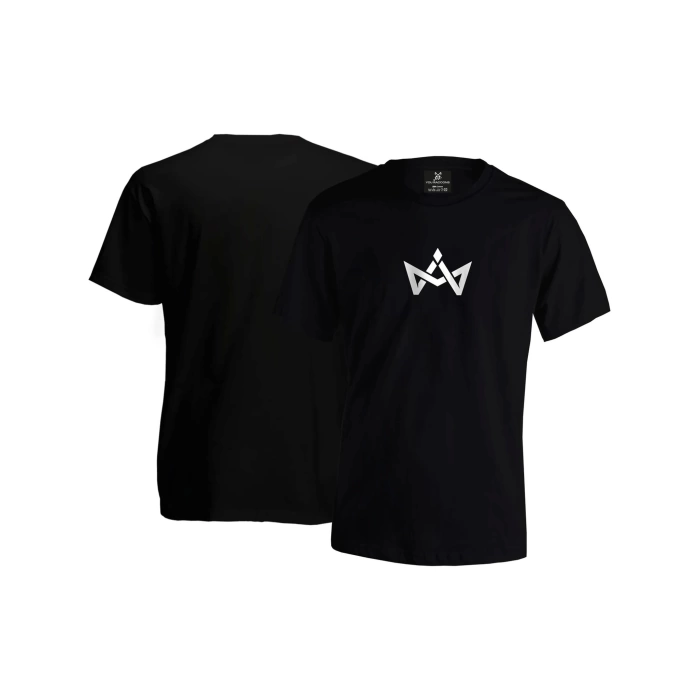 Crown Unisex T-shirt - Siyah