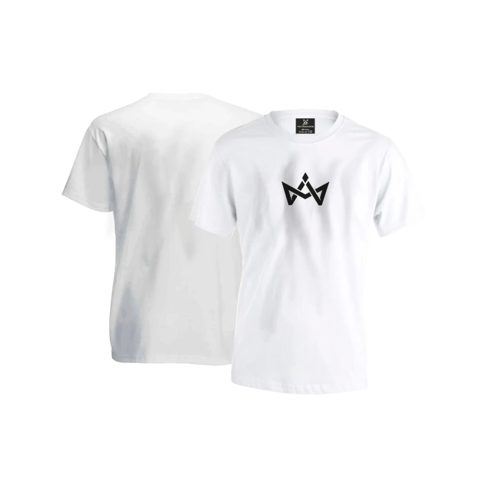 Crown Unisex T-shirt - Beyaz