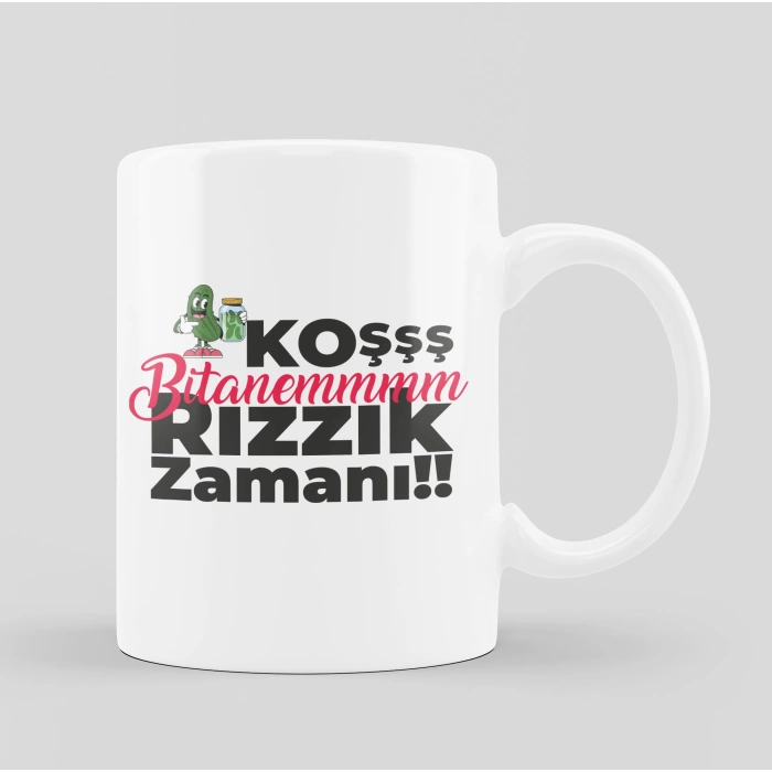 Rızzık Zamanı Tasarım Mug