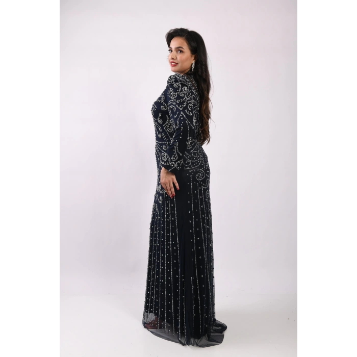 Hayalperestin Kanatları Elbise - Siyah