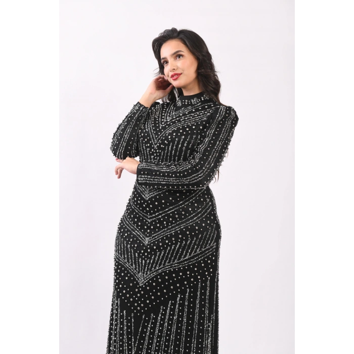 Lizbon Fısıltısı Abiye - Siyah