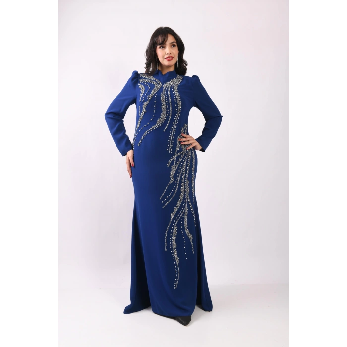 Peri Tozu Abiye - Mavi