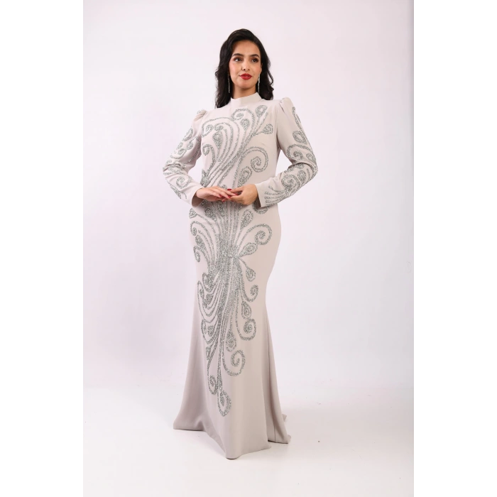 Şelale Işıltısı Abiye - Taş