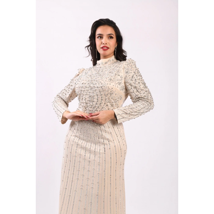 Deniz Kızı Parıltısı Abiye - Taş