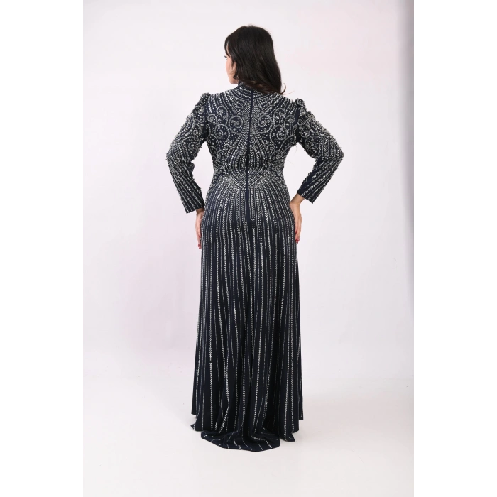 Deniz Kızı Parıltısı Abiye - Siyah