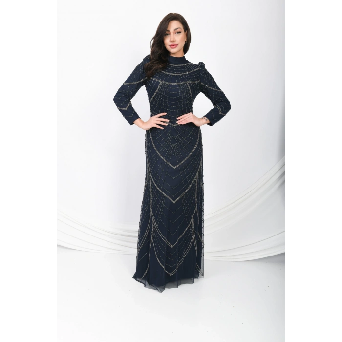 Zarafetin İmzası Abiye - Siyah