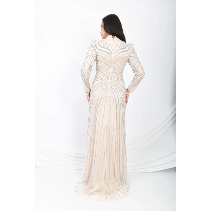 Sedef Parıltısı Abiye - Taş