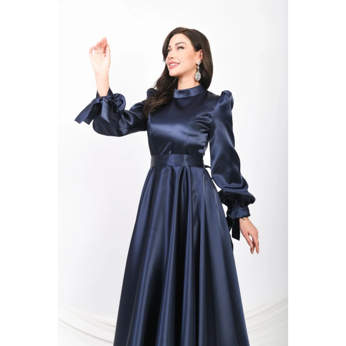 Belkısın Zarafeti Abiye - Lacivert