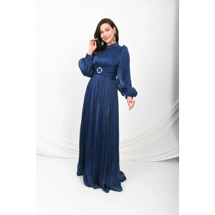 Kraliçenin Dokunuşu Abiye - Lacivert