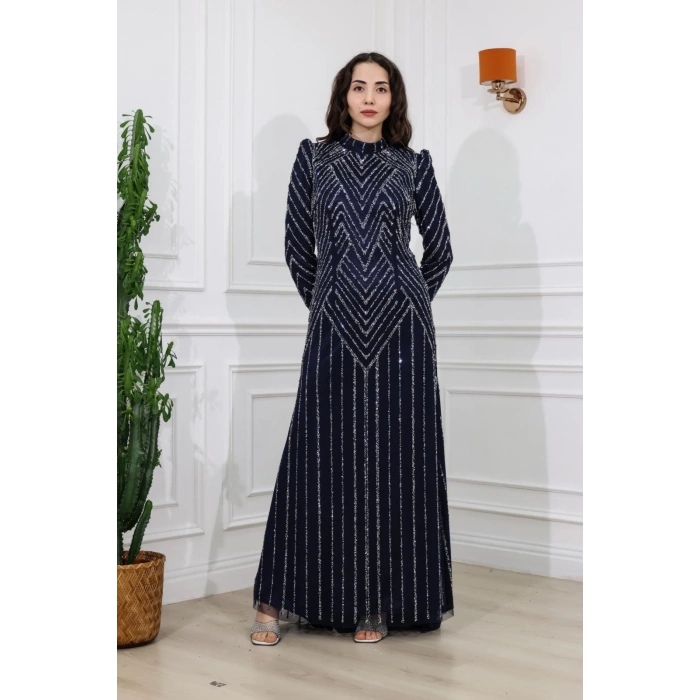 Aloria Abiye - Lacivert