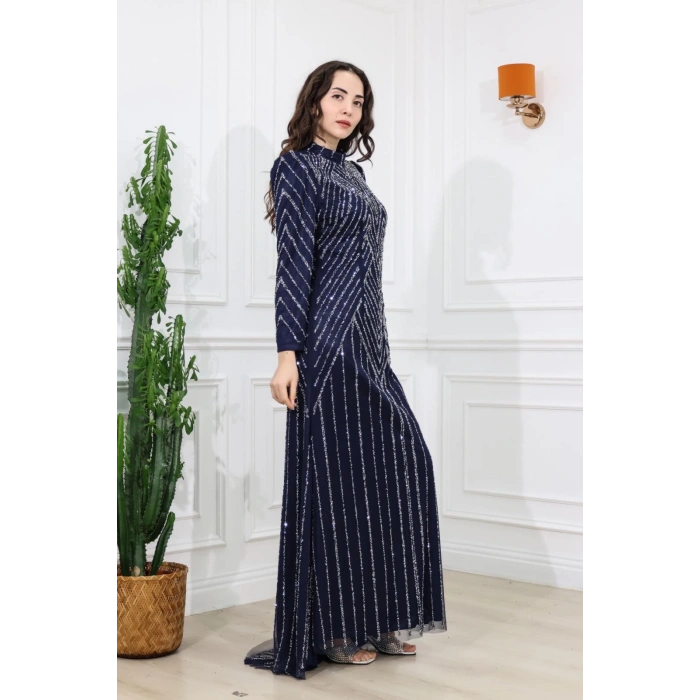 Aloria Abiye - Lacivert