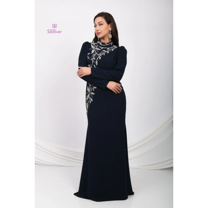 Sultanın İncisi Balık Abiye - Lacivert