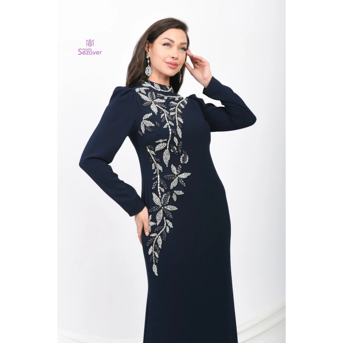 Sultanın İncisi Balık Abiye - Lacivert