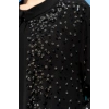 TAŞLI ZARİF TESETTÜR ABAYA - SİYAH