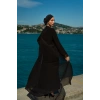 TAŞLI UZUN TESETTÜR ZARİF ABAYA-Siyah