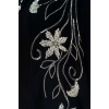 TAŞLI UZUN TESETTÜR ZARİF ABAYA-SİYAH